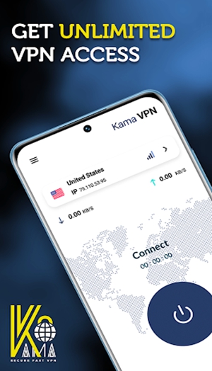 Kama VPN - Secure Fast VPN Screenshot2