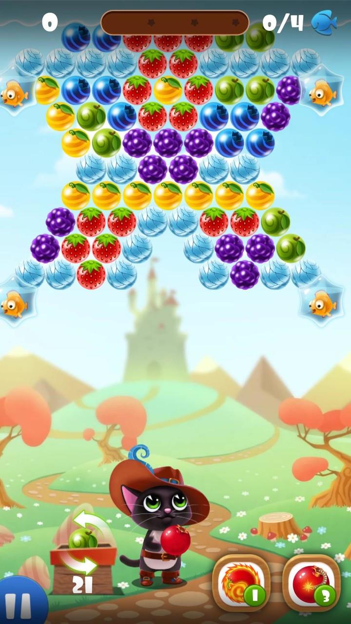 Fruity Cat - bubble shooter! Screenshot2