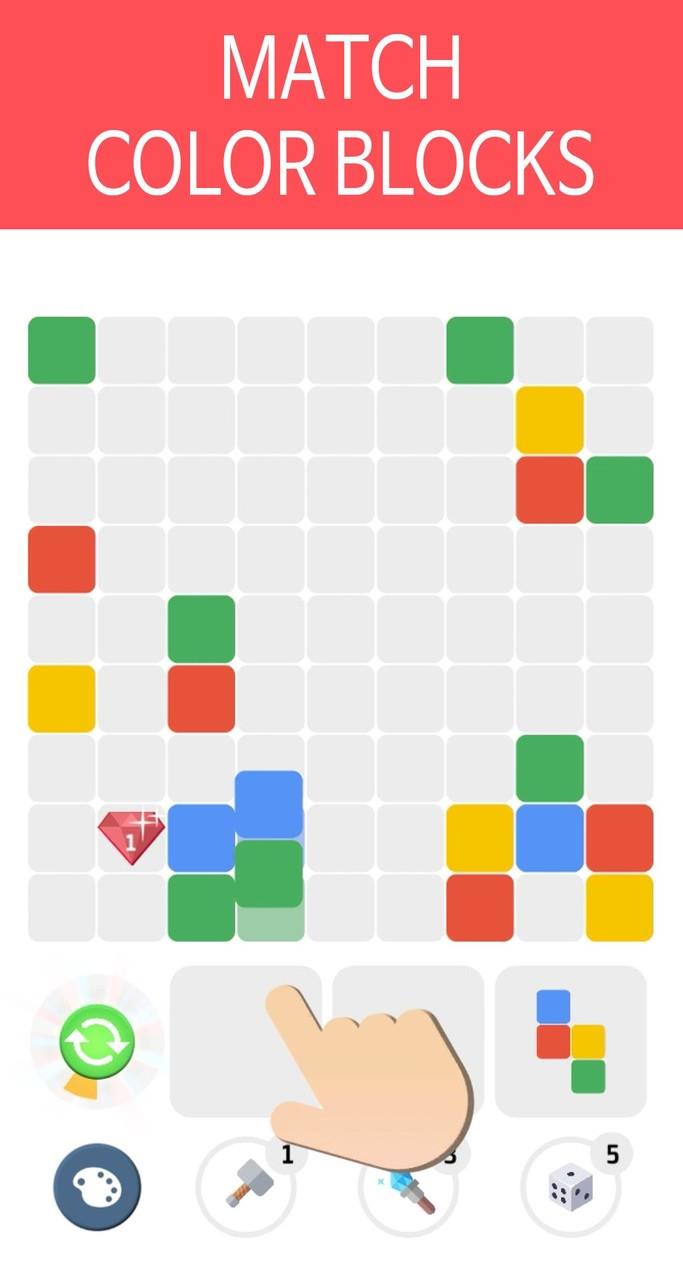 Mapdoku : Match Color Blocks Screenshot5