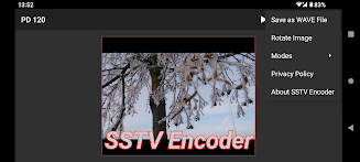 SSTV Encoder Screenshot2