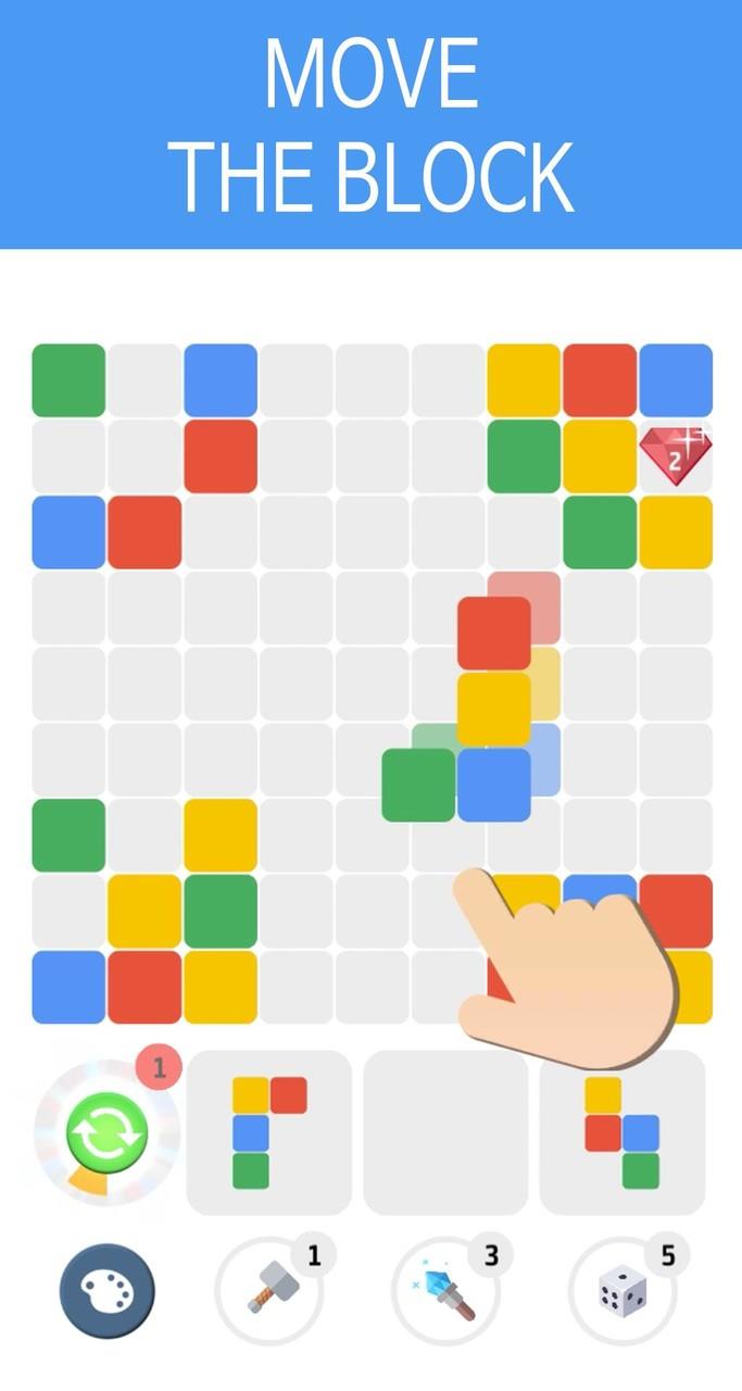 Mapdoku : Match Color Blocks Screenshot4