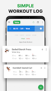 GymKeeper - Workout Gym Log Screenshot1