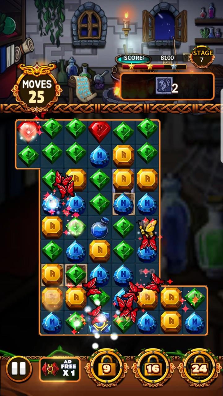 Jewels Witch Castle Screenshot5