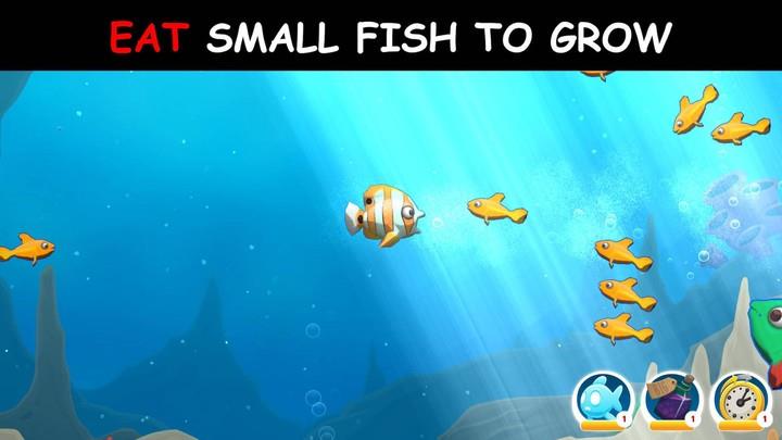 Hungry Ocean: Feed & Grow Fish Screenshot1