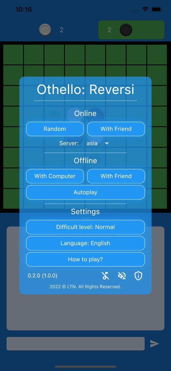 Othello: Strategy Board Game Screenshot1