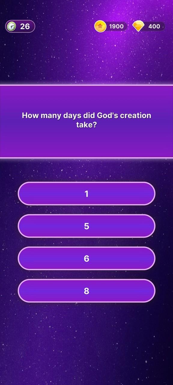 Bible Trivia Daily Screenshot1