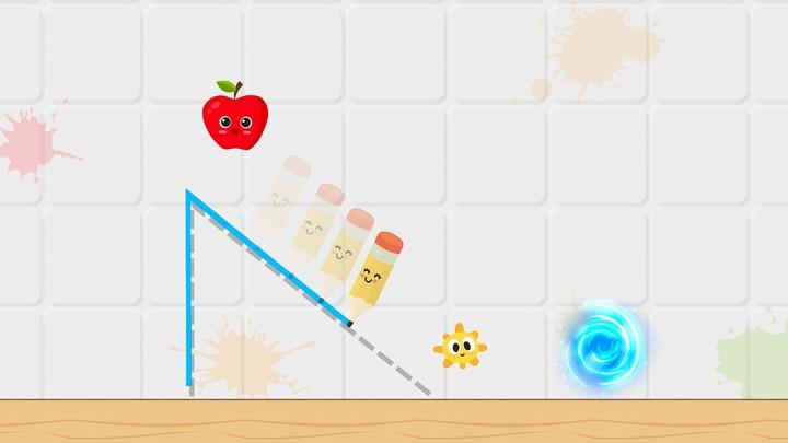 Fruit Escape: Draw Line Screenshot1