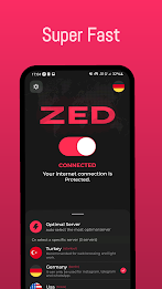 VPN ZED-Fast, Safe VPN Proxy Screenshot2