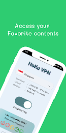 HoKu VPN - Fast and Secure VPN Screenshot2