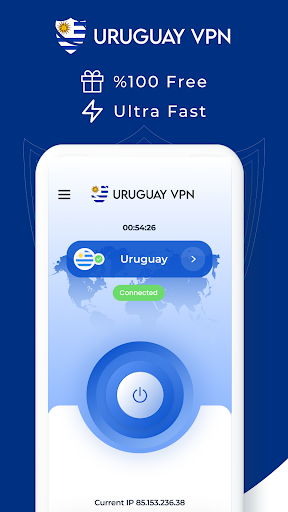 VPN Uruguay - Get Uruguay IP Screenshot1