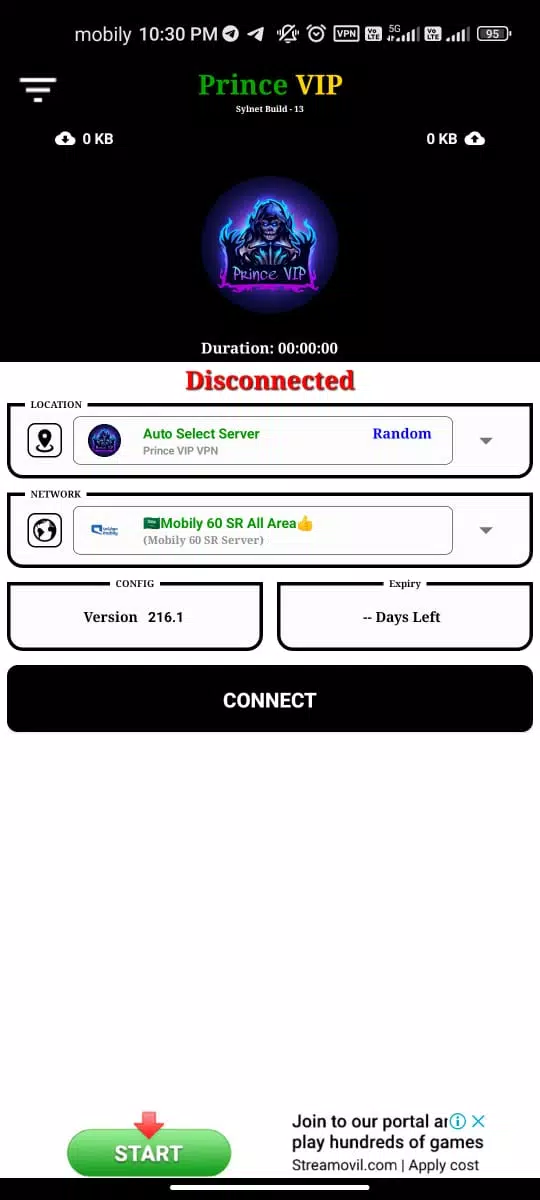 Prince VIP VPN Screenshot1