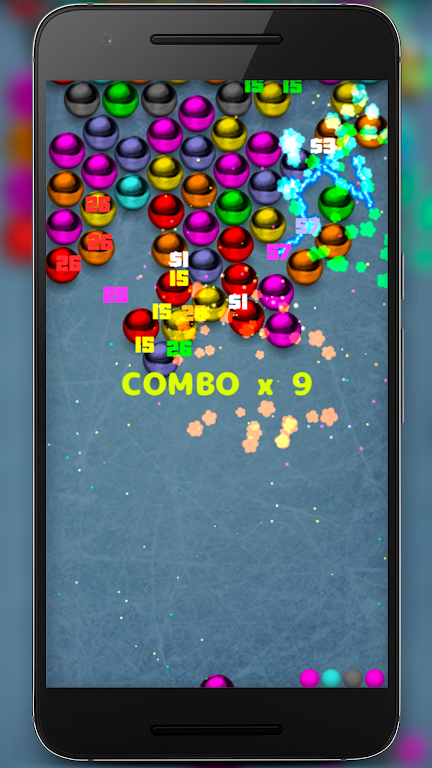 Magnetic balls bubble shoot Screenshot1