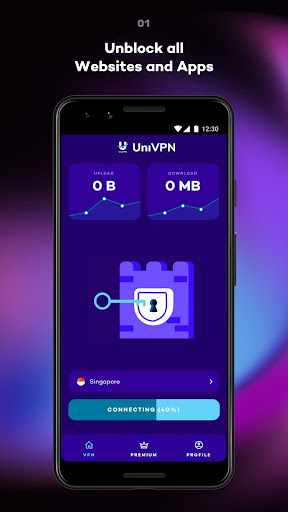 UniVPN: Private & Secure VPN Screenshot1