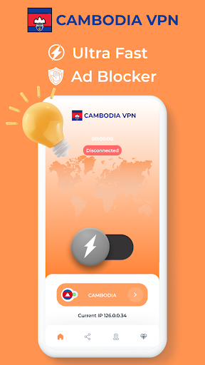 Cambodia VPN - Private Proxy Screenshot2