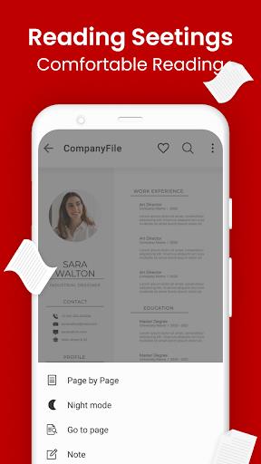 PDF Reader for Android new Screenshot1