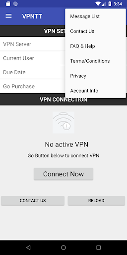 VPNTT - Global Unlimited VPN Screenshot2