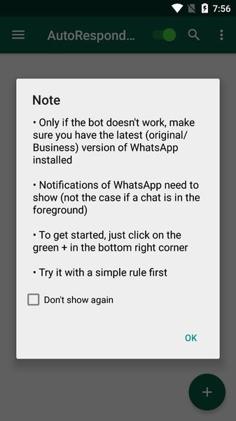 AutoResponder for WA Screenshot2