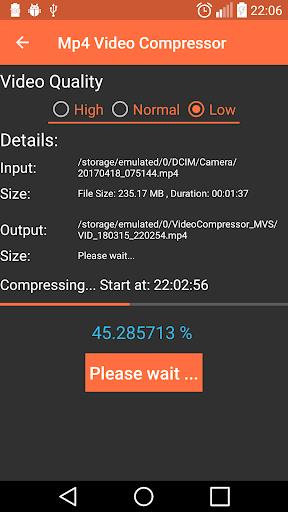 MP4 Video Compressor Screenshot2