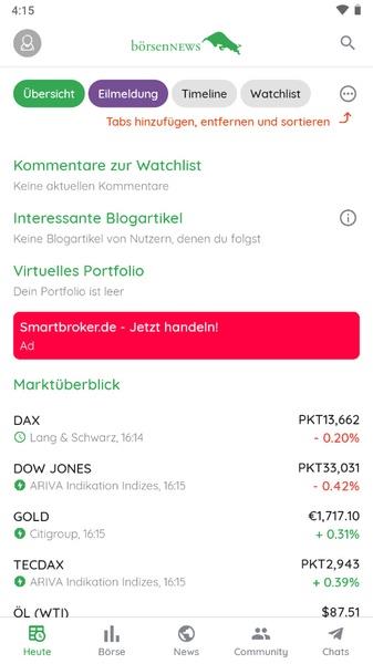 börsenNEWS Screenshot1