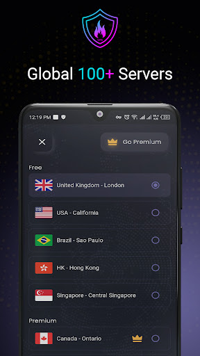 DarkFire VPN - Fast VPN Proxy Screenshot3