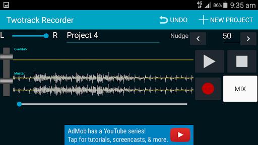 Twotrack studio recorder Screenshot2