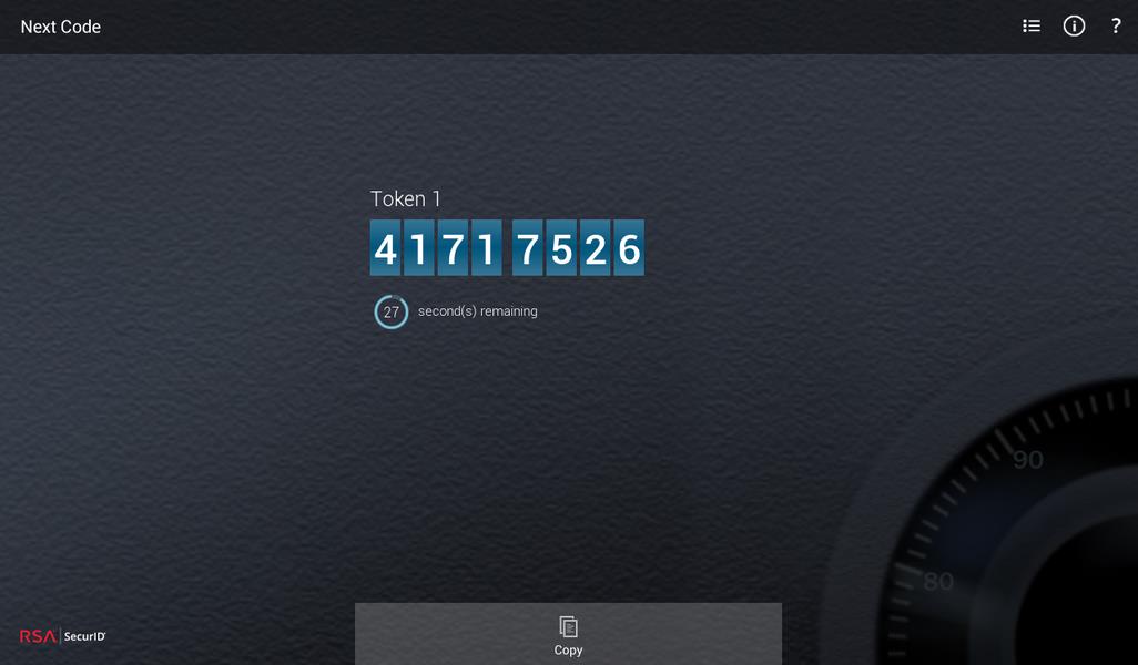 RSA SecurID Screenshot1