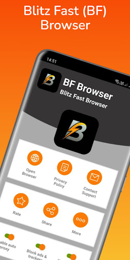 Blitz Fast Browser VPN & Proxy Screenshot1