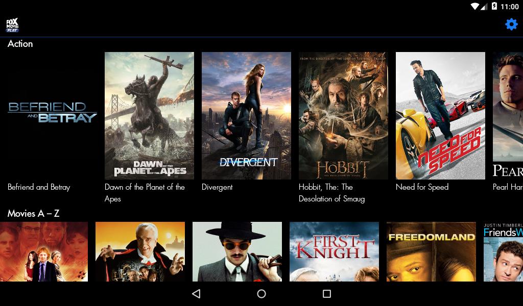 FOX Movies Play Screenshot1