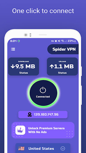 Spider VPN Screenshot1