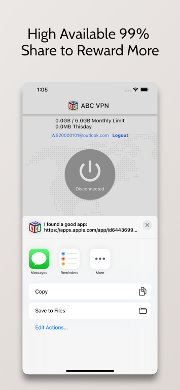 ABC VPN - Very Easy Good VPN Screenshot2