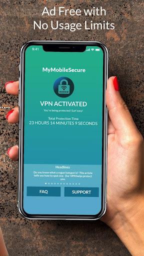 MyMobileSecure Unlimited VPN Screenshot4