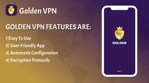 Golden VPN: Hotspot Proxy VPN Screenshot3