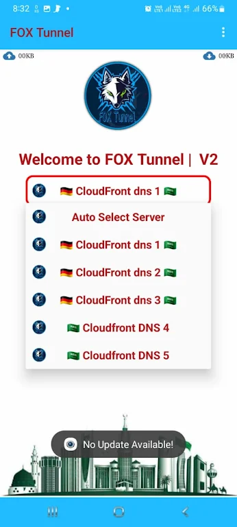 Fox Tunnel - Secure Fast VPN Screenshot1