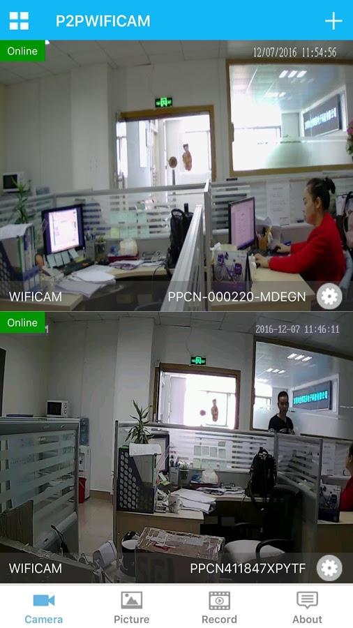 P2PCAM,P2PWIFICAM,WIFICAM,CAM Screenshot4