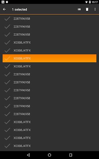 Wireless Barcode-Scanner, Demo Screenshot2