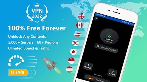 SuperVPN 2024 : Secure VPN Screenshot1