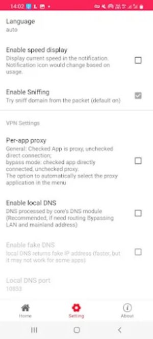 V2ray Red VPN | Fast & Secure Screenshot1