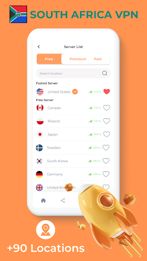 South Africa VPN - Fast Proxy Screenshot2
