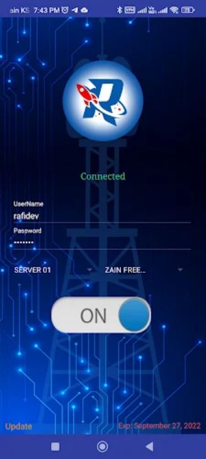 Rafi Tunnel VPN Screenshot2