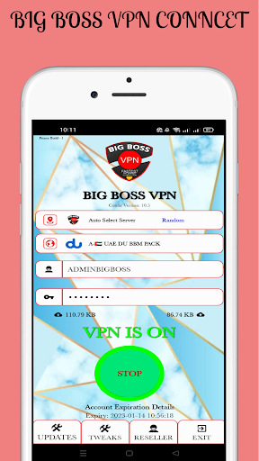 BIG BOSS VPN Screenshot1