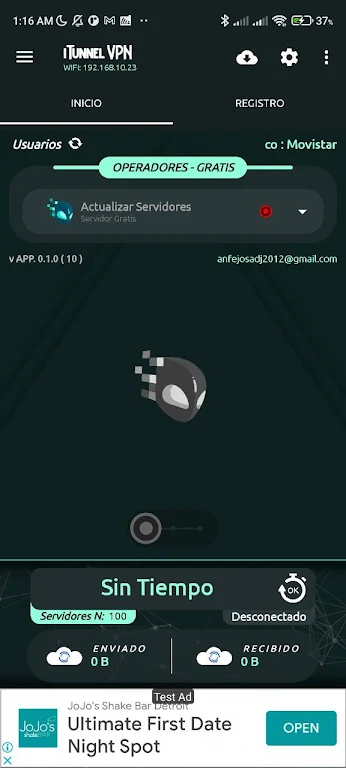 iTunnel VPN Screenshot1