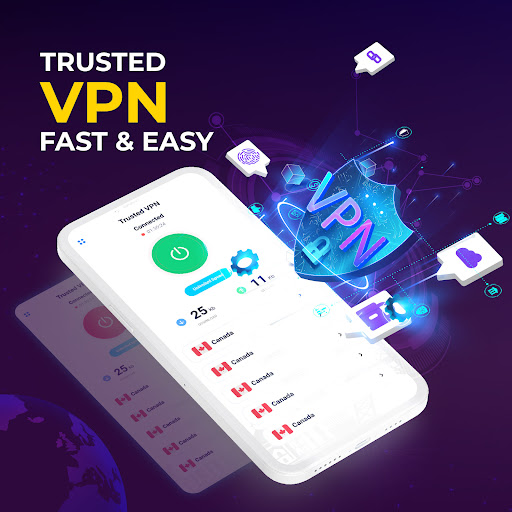 Trusted VPN: Secure VPN Proxy Screenshot1