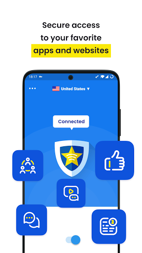 Star VPN - secure VPN proxy Screenshot1