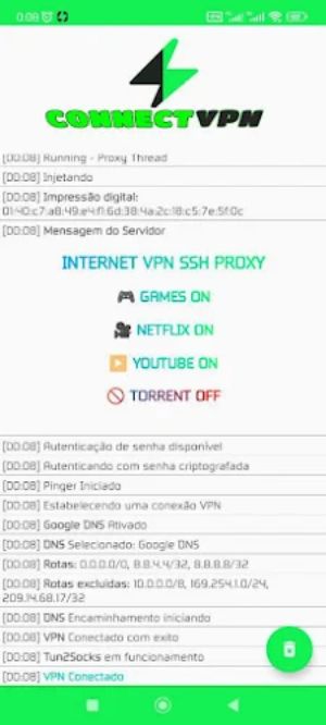 CONNECT VPN (SSH/WS/Proxy) VPN Screenshot2