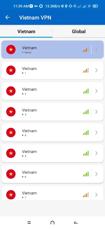 Vietnam VPN - Fast & Secure Screenshot1