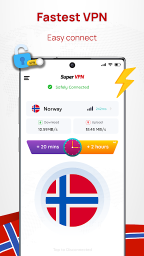 Norway VPN: Get Norway IP Screenshot1