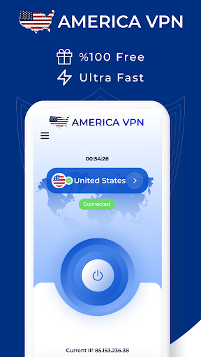 America VPN - Get America IP Screenshot1