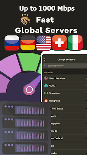 Royal VPN - Fast Proxy VPN Screenshot1