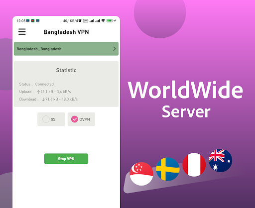 Bangladesh VPN - Secure Proxy Screenshot3