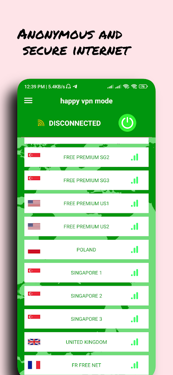 happy vpn mode Screenshot2
